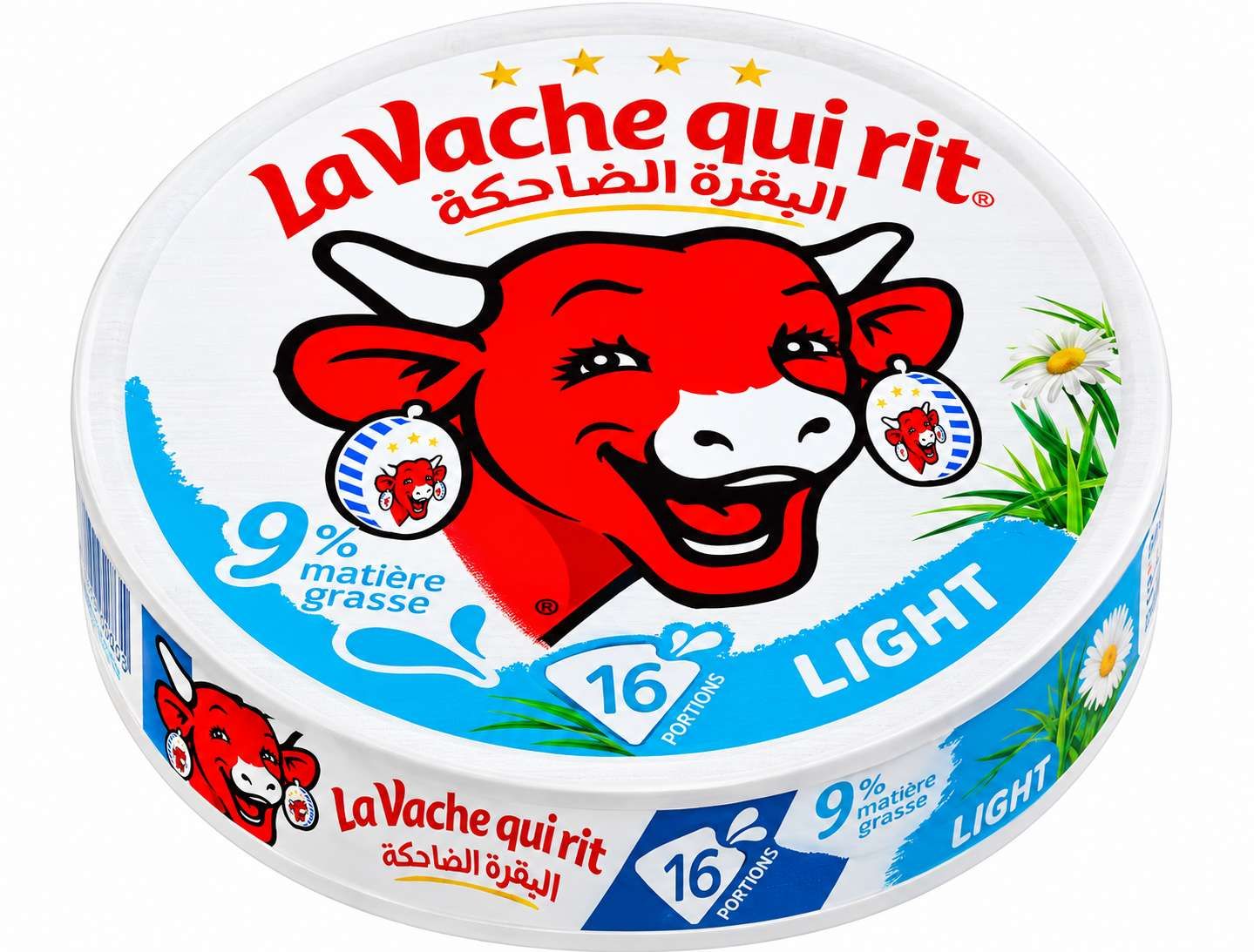 La Vache qui rit Fromage Fondu Light 9% MG – 16 Portions (240 g)