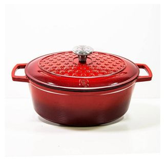 Caçarola ferro fundido oval encarnada Spear & Jackson