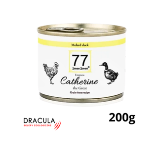 77 Seven Seven Catherine z kaczką puszka dla kota 200g