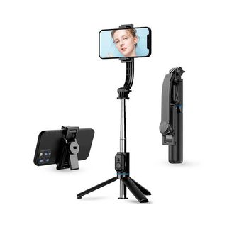 selfie stick trépied avec Bluetooth. Design 2-en-1