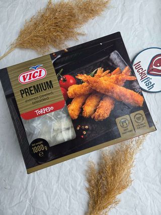 Креветка в паніровці Torpedo Premium (вагова, ціна за 100 г)