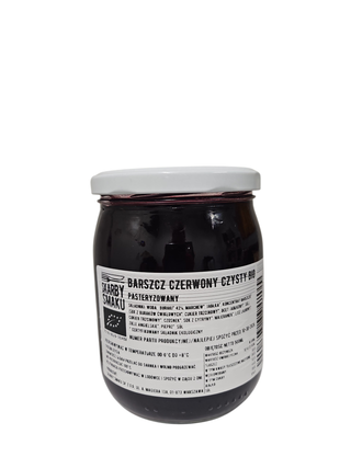 Barszcz czerwony 500ml BIO – SKARBY SMAKU