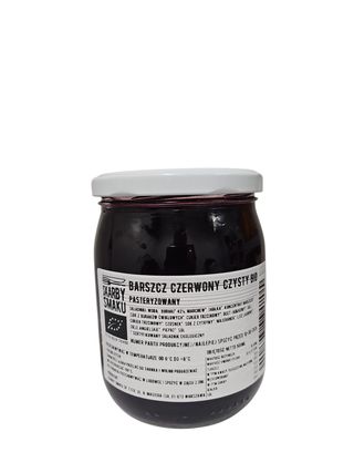 Barszcz czerwony 500ml BIO – SKARBY SMAKU