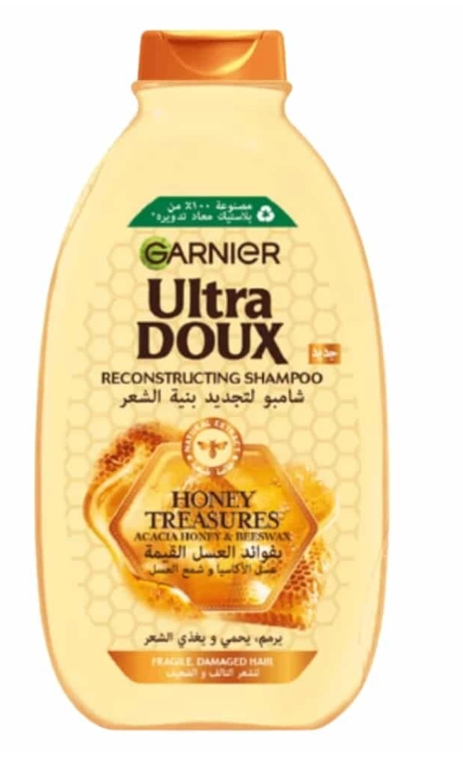 Garnier Ultra Doux Shampooing Reconstructeur Honey Treasures – 400 ml