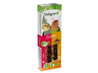 STIXX GRANDE PERRUCHE FRUIT-NOIX 2 EN 1