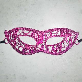 Ажурная маска для вечеринок Pink Lace из ассортимента