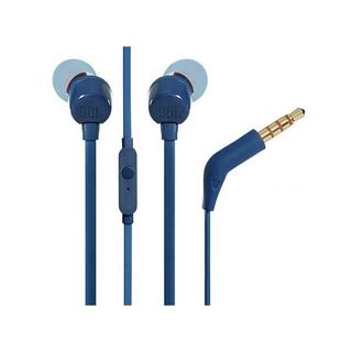 JBL Tune 110 Écouteurs intra-auriculaires filaires avec micro Blue