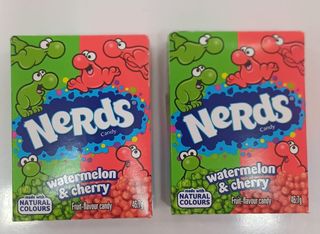 OFFRE 2 NERDS PASTEQUE CERISE 46g