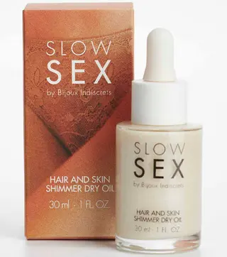 Aceite Seco Iluminador Piel y Vello - SlowSex