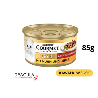 Gourmet Gold kurczak z wątróbką w sosie 85g