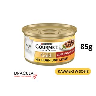 Gourmet Gold kurczak z wątróbką w sosie 85g