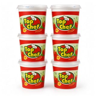 Tomate Concentre Top Chef 370g Pot Lot de 6