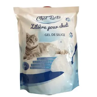 Litière gel de silice sans parfum 3.8L – CHAT BOTE
