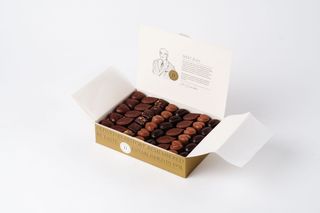 Ballotin Daskalidès avec assortiment chocolats sans sucre (1Kg)