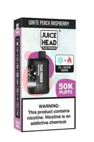 Juice head 50k white peach raspberry