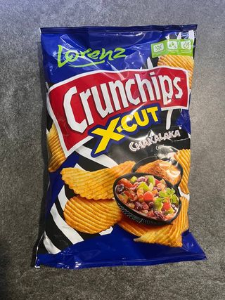Чіпси картопляні "Crunchips" зі смаком Chakalaka 110г