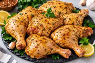 Cuisse de poulet marinée 500g