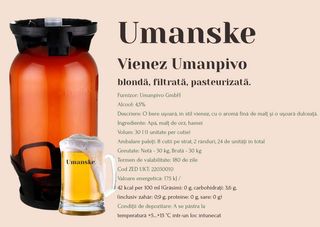 UMANSKE VIENEZ DRAFT 1L