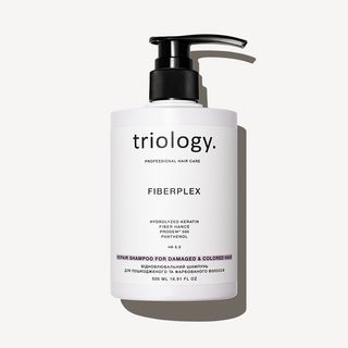 Відновлювальний шампунь для пошкодженого та фарбованого волосся Fiberplex Triology