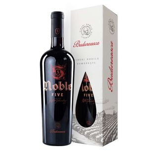Vin roșu sec Budureasca Noble Five, 750 ml