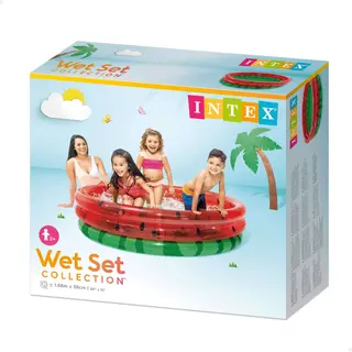 Piscine gonflable enfant Intex motif pastèque 168 x 38 cm