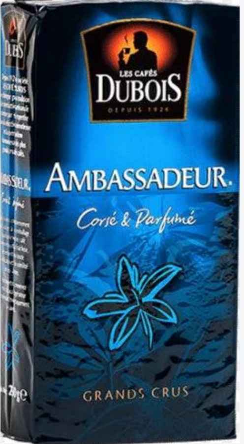 Les Cafés Dubois Ambassadeur Café Moulu – 200 g