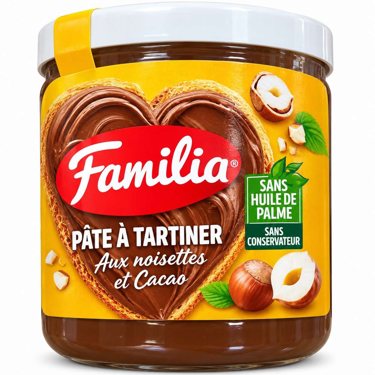 Familia Pâte à Tartiner Noisettes et Cacao – 200 g