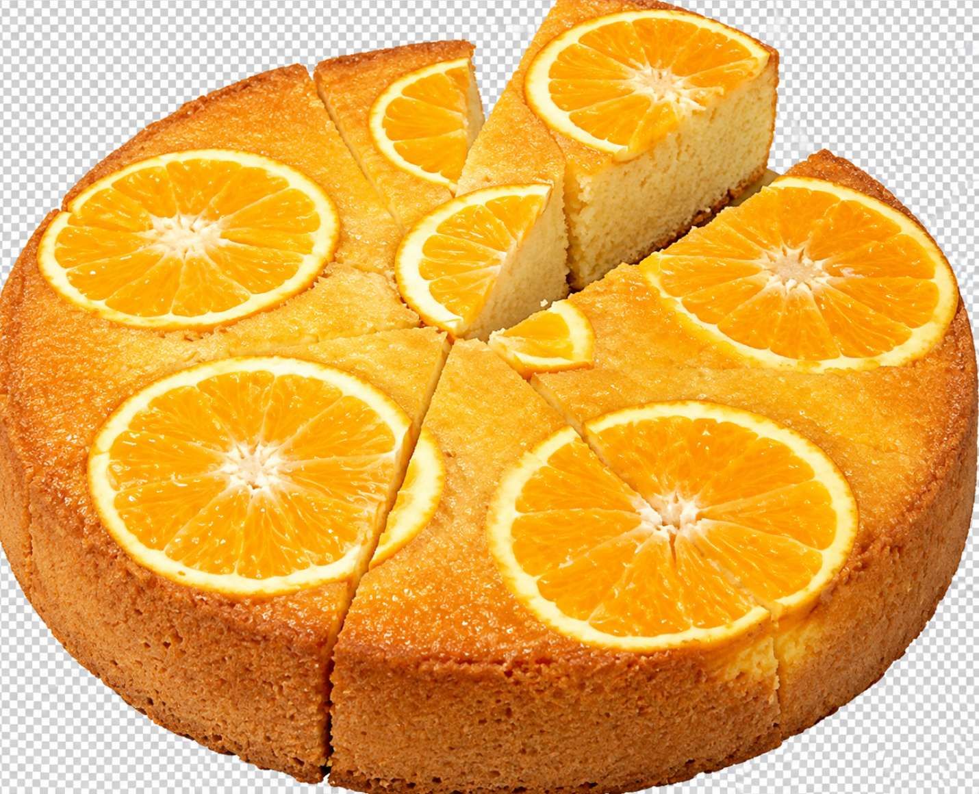 Gâteau Moelleux à l'Orange by Poussin – la Part