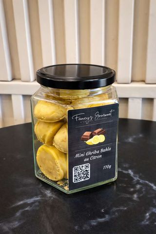 Mini ghriba behla enrobée au citron 170g