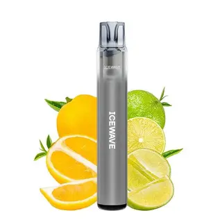 Kit Icewave E1 Dark Grey 1000 pufuri - Lemon Lime