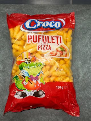 Кукурудзяні палички "Croco" зі смаком піци 150г