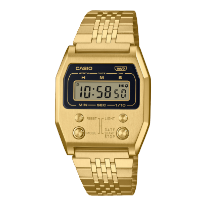 CASIO A1100G-5DF Gold Watch