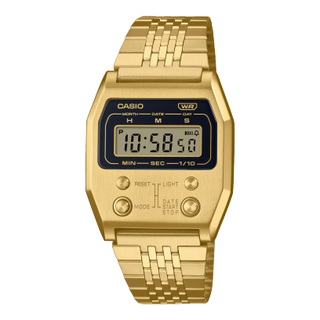CASIO A1100G-5DF Gold Watch