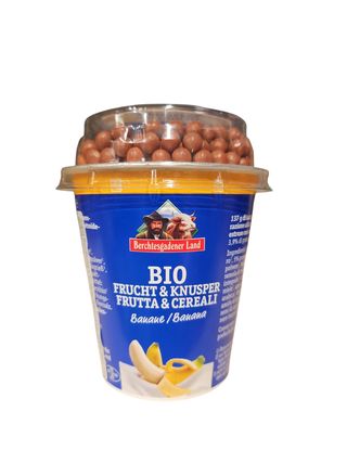Jogurt bananowy z czekokulkami Bio 150g
