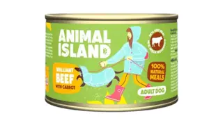 Animal Island Karma dla psów z wołowiną i marchewką, 410 g