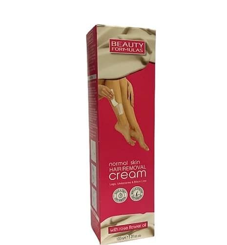 Beauty Formulas Rose Hair Removal Cream, 100ml