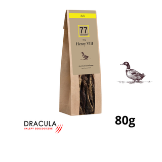 77 Seven Seven Henry VIII Stripes z suszonej kaczki 80g