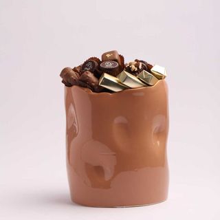Vase handmade au chocolat