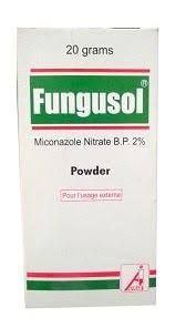 Fungusol Miconazole Nitrate Powder 2%, 20G