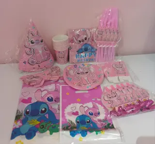 PACK ANNIVERSAIRE STITCH ROSE 10P