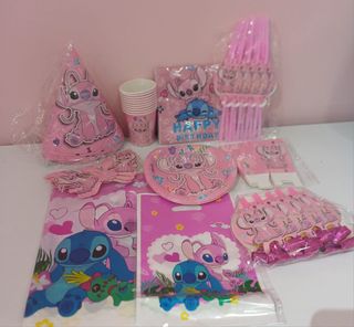 PACK ANNIVERSAIRE STITCH ROSE 10P