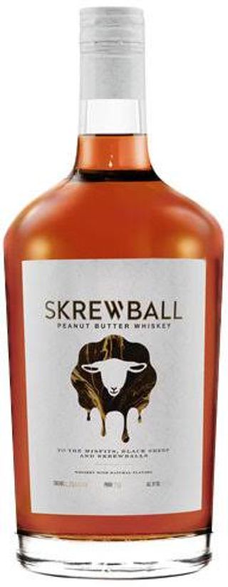 Whisky Skrewball cu unt de arahide, 0,7L