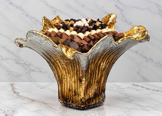 Vase vintage en verre de Murano (C02)