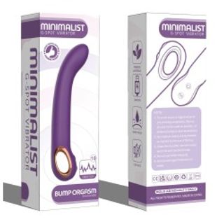 Minimalist vibrador punto G rosa o morado