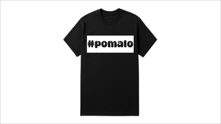 # POMALO crna muška majica veličina M