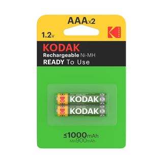 KODAK Piles rechargeables 1000mAh Ni-Mh AAA