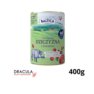 BALTICA Dziczyzna z żurawiną 400g