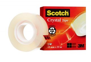 Przezroczysta taśma biurowa Scotch Crystal, 19 x 33 mm