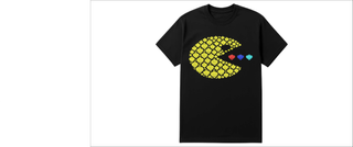 PAC MAN ZVRK crna majica muška veličina M