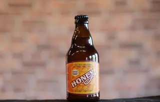 Пиво Сага "HONEY" 0,33л.